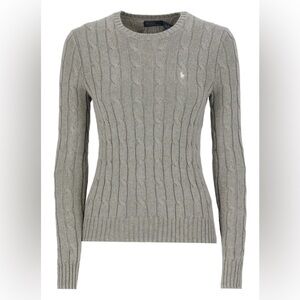 Polo Ralph Lauren Cable-Knit Cotton Crewneck Sweater